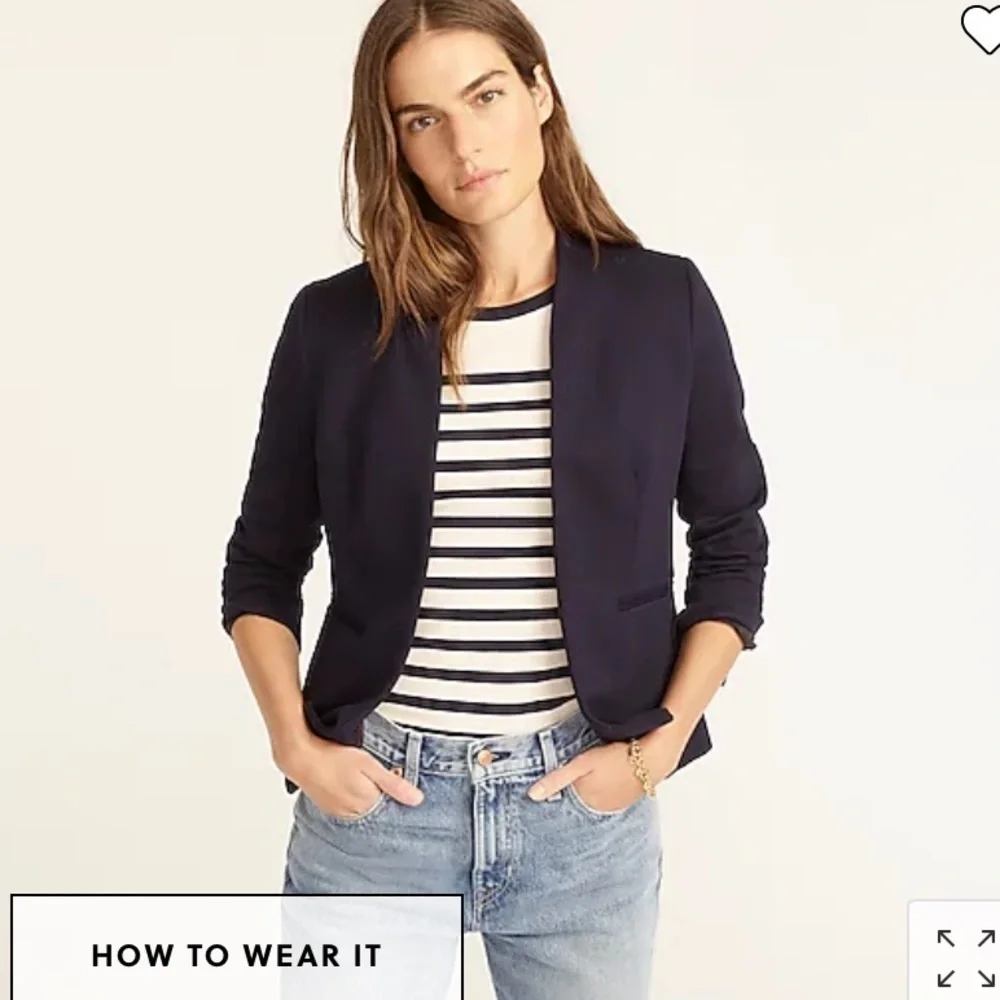J Crew Going-out blazer in stretch twill H2743
